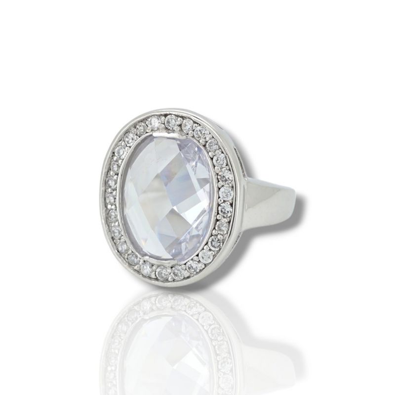 Φωτογραφία από Anello in argento 925° rodiato  (code M2877)
