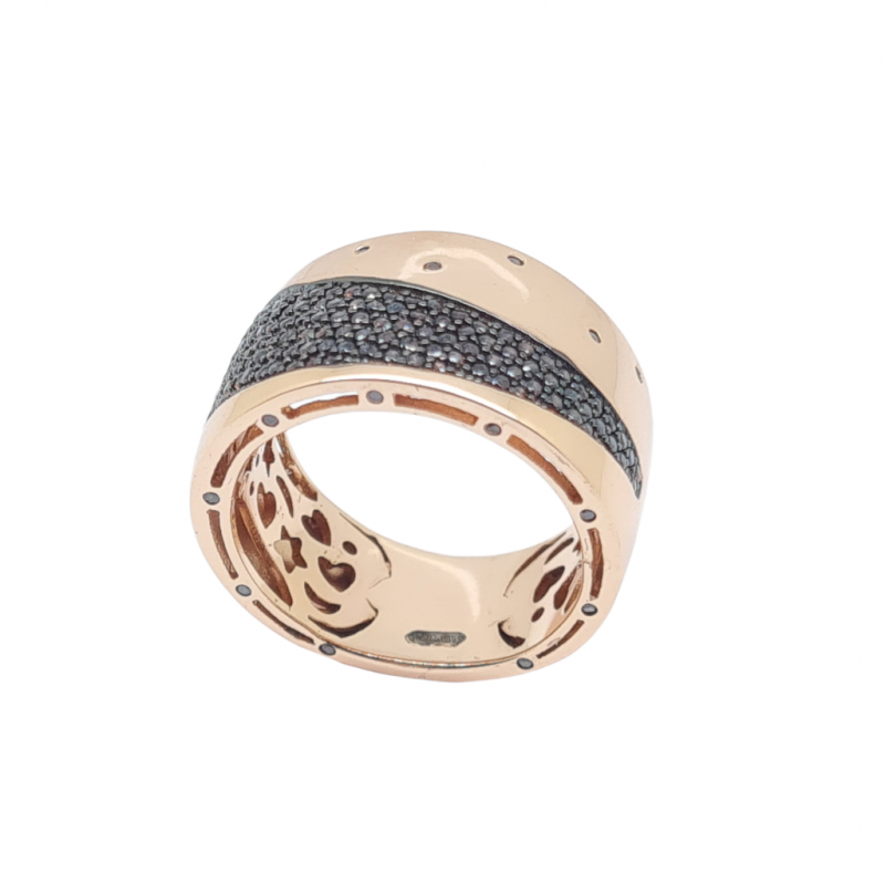 Φωτογραφία από Rose gold plated silver  925° ring (code FC001754)