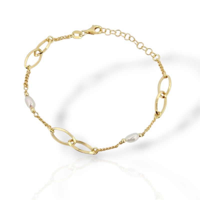 Φωτογραφία από Βραχιόλι επιχρυσωμένο απο ασήμι 925 ( code SHK001302 ) 