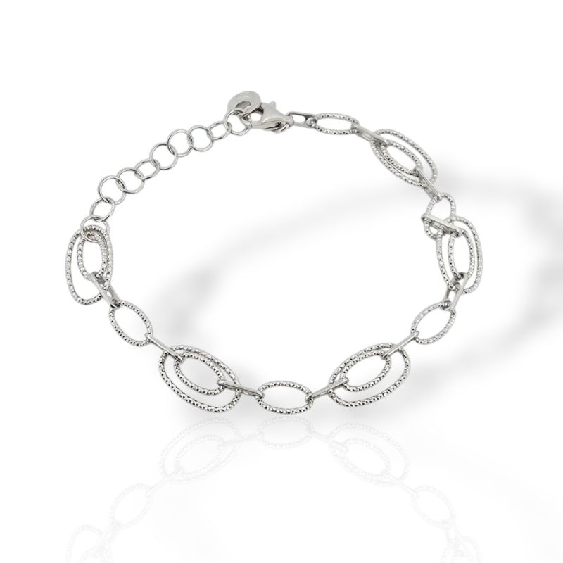 Φωτογραφία από Βραχιόλι απο επιπλατινωμένο ασήμι 925 ( code SVX2301926 ) 