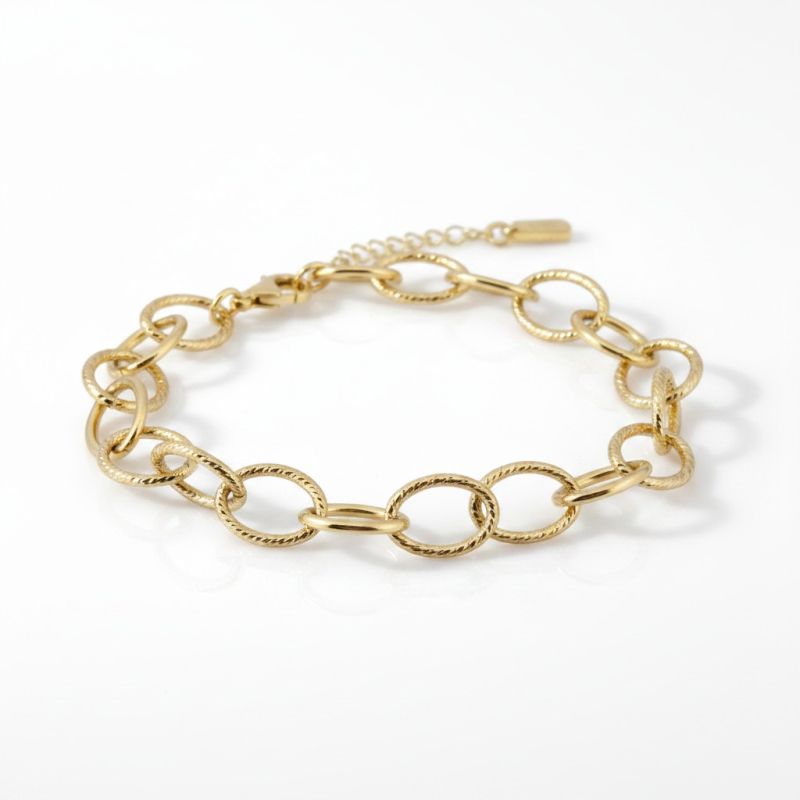 Φωτογραφία από Gold plated silver 925º brangle (code SVX2302856)
