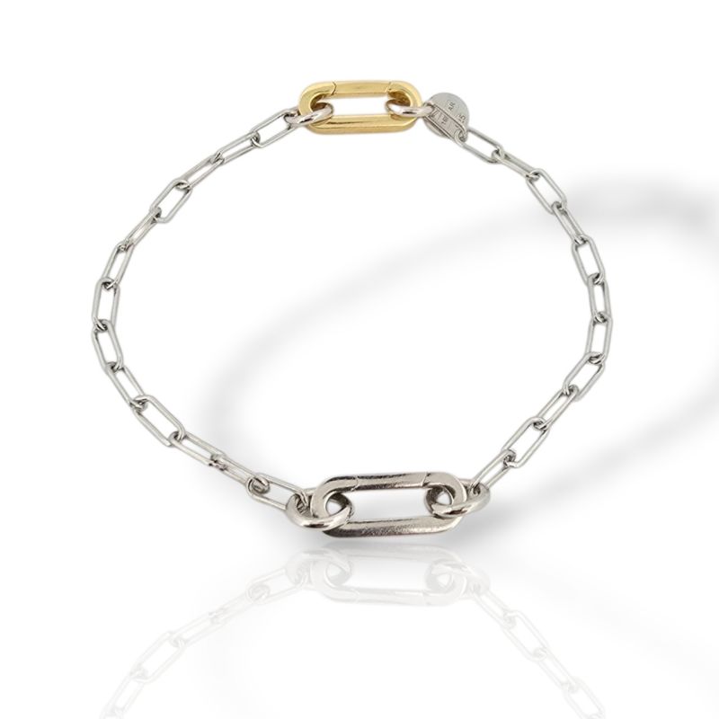 Φωτογραφία από Βραχιόλι απο επιπλατινωμένο ασήμι 925 ( code SVX2500837) 