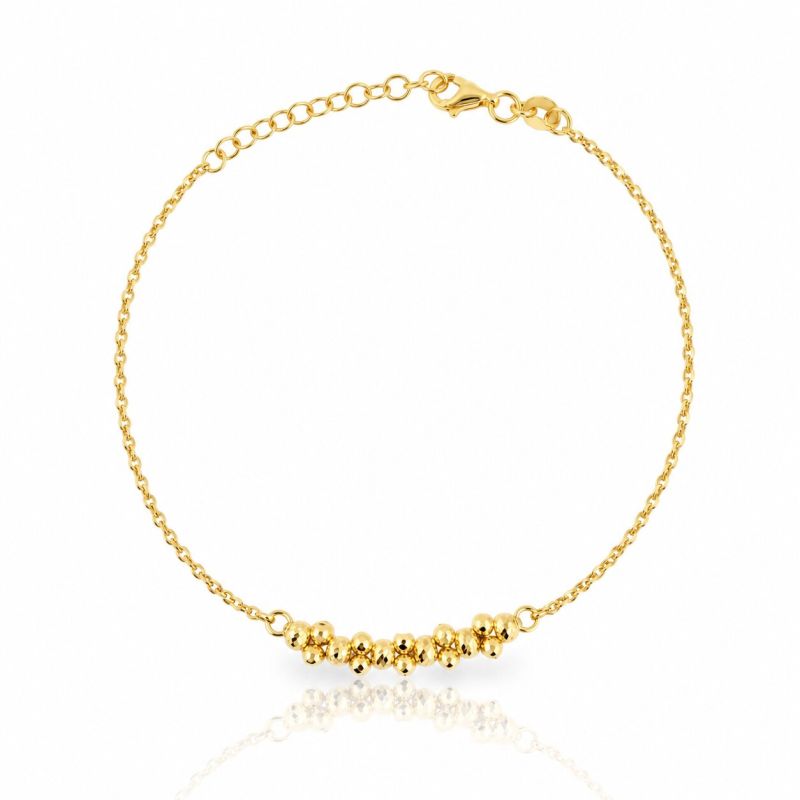 Φωτογραφία από Gold plated silver 925º brangle (code SVX2600048)