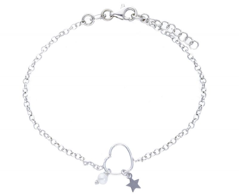Φωτογραφία από Platinum plated silver 925° bracelet (code S260871)