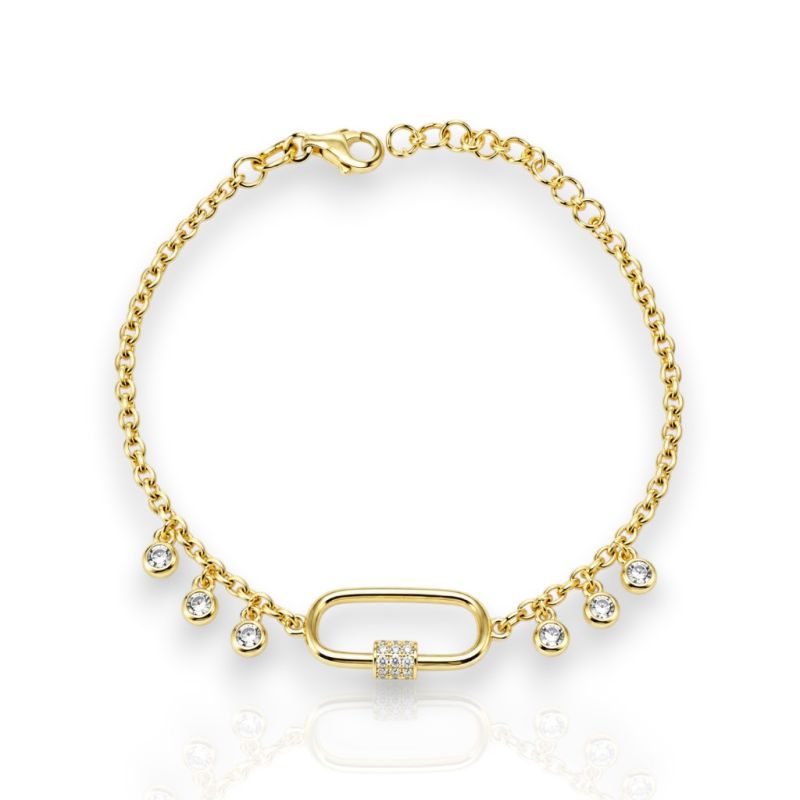 Φωτογραφία από Bracciale in argento 925º dorato (code BZB104809)
