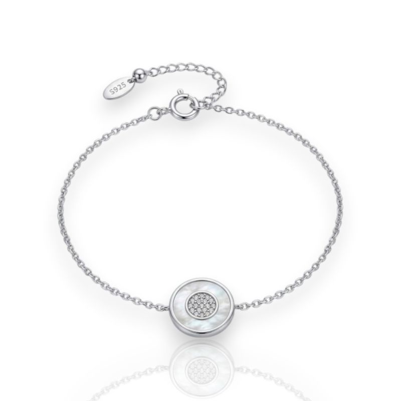 Φωτογραφία από Bracciale in argento 925º rodiato   (code FC006736)