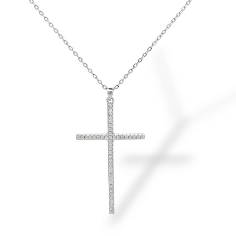 Φωτογραφία από Platinum plated silver 925º Cross  (code FC008507)