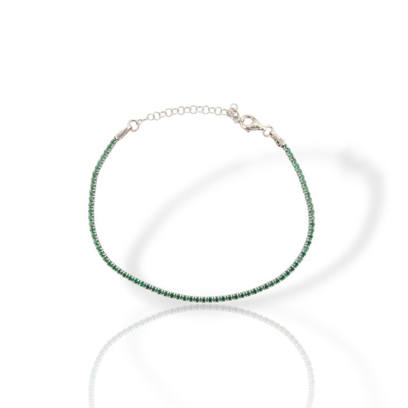 Φωτογραφία από Βραχιόλι απο επιπλατινωμένο ασήμι 925° (code H002858)