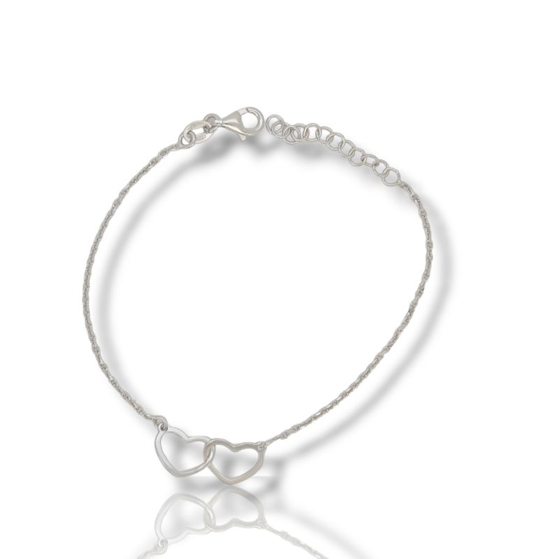 Φωτογραφία από Platinum plated silver 925° bracelet (code SHK840)