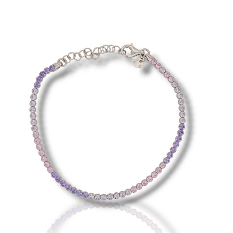Φωτογραφία από Tennis in argento 925º rodiato 2.2mm  (code SHK905120B)