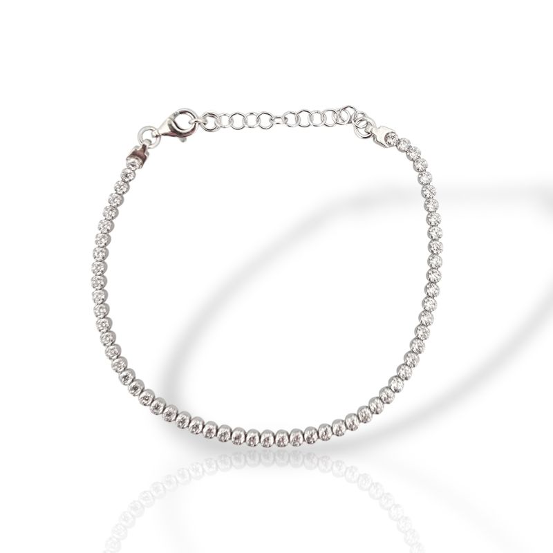 Φωτογραφία από Ριβιέρα ασημένια 925° επιπλατινωμένη (code SHK905123)