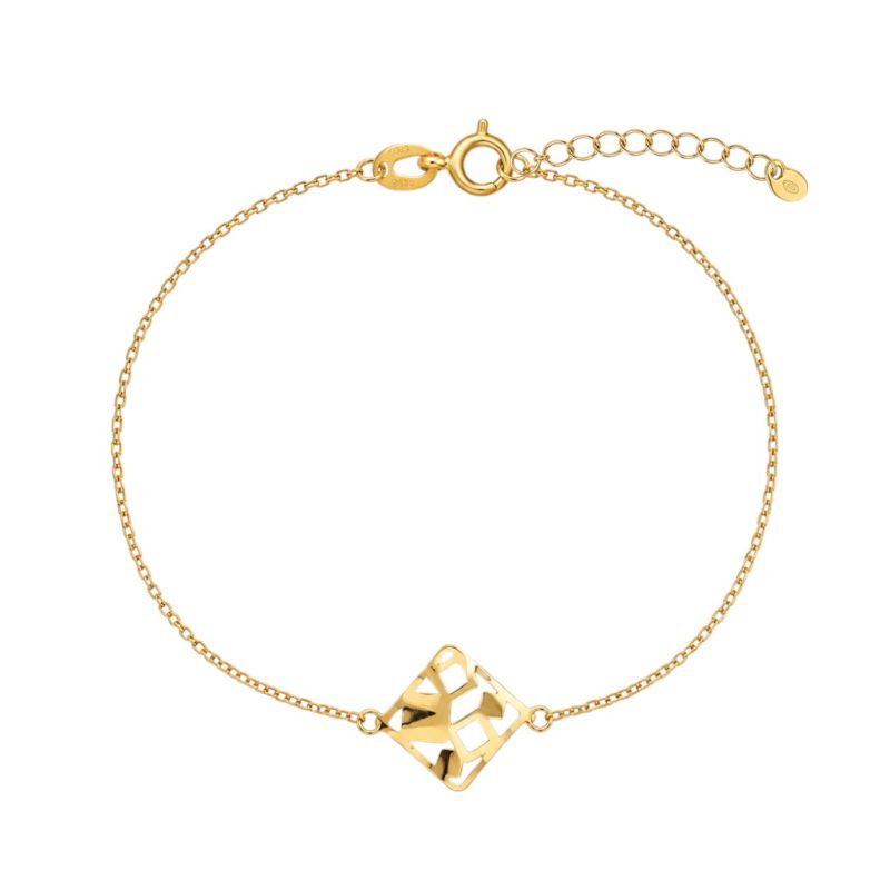 Φωτογραφία από Bracciale in argento 925° dorato oro Giallo (code SHK90517)