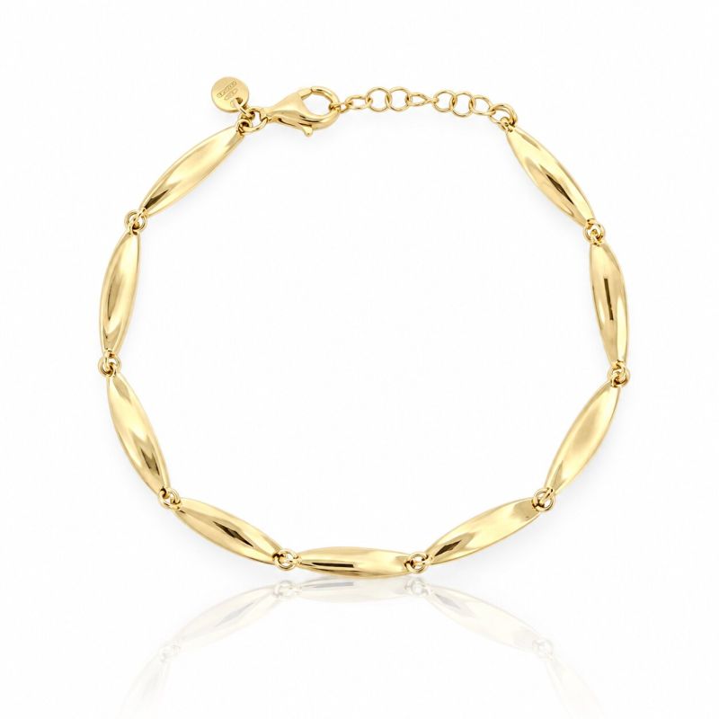 Φωτογραφία από Gold plated silver 925º bracelet (code SL000019)