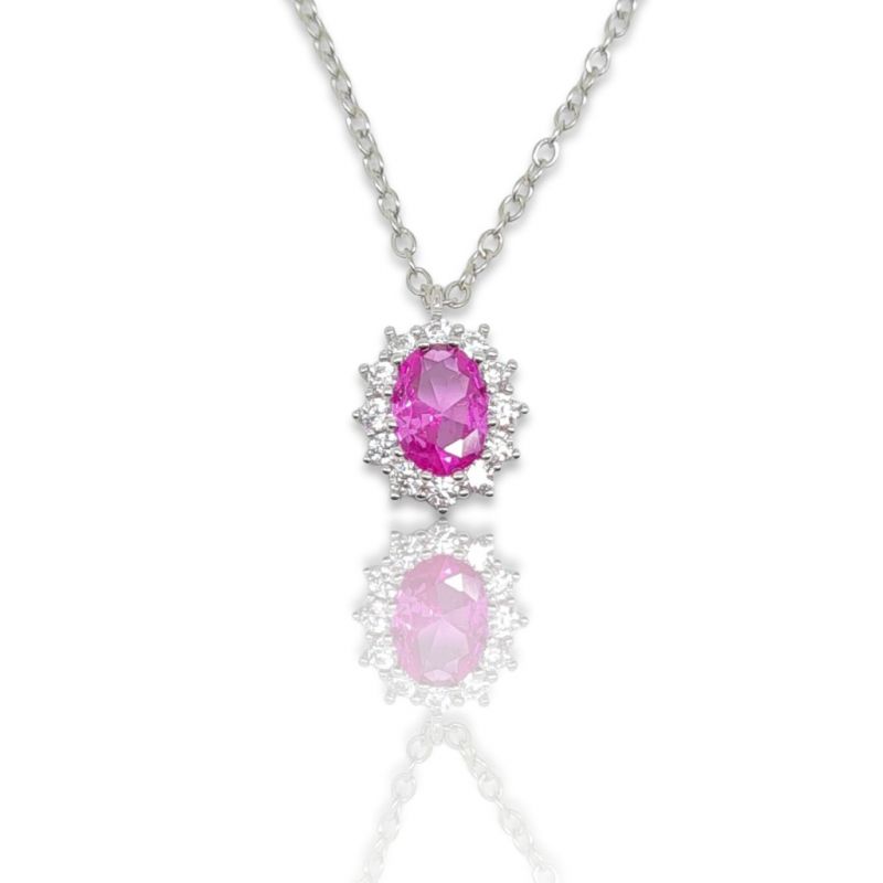 Φωτογραφία από Platinum plated silver 925° necklace  (code FC005374)