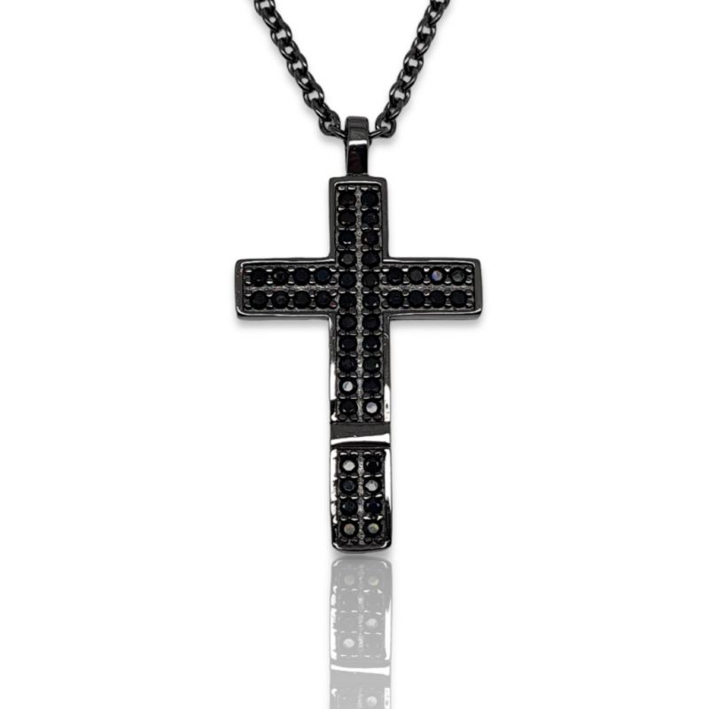 Φωτογραφία από Croce in argento 925° (code FC007400)