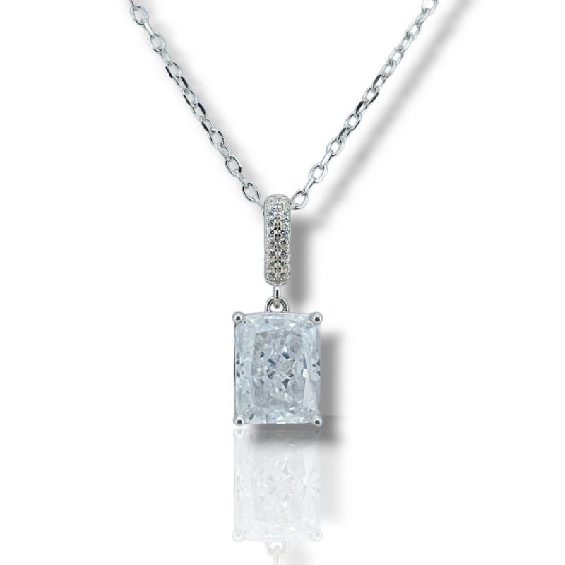 Φωτογραφία από Platinum plated silver necklace  (code FC010581)