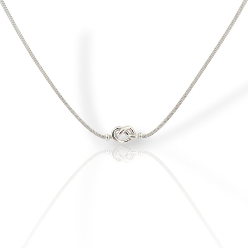 Φωτογραφία από Κολιέ επιπλατινωμένο ασήμι απο ασήμι 925° (code SVX1903521)