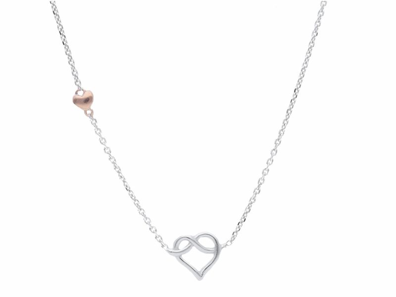 Φωτογραφία από Platinum plated silver 925° necklace (code S243627)