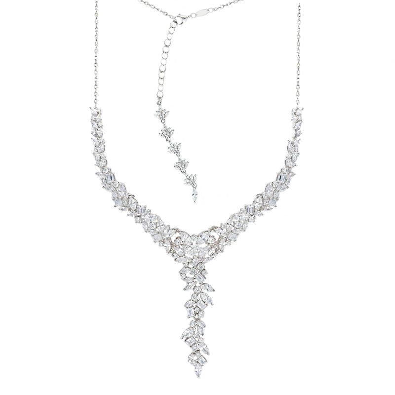 Φωτογραφία από Collana Sposa in Argento 925 con Zirconi (S277230)