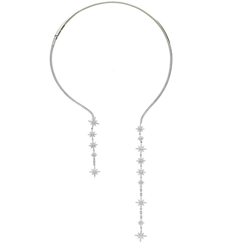 Φωτογραφία από Collana Sposa in Argento 925 con Zirconi (S285740)