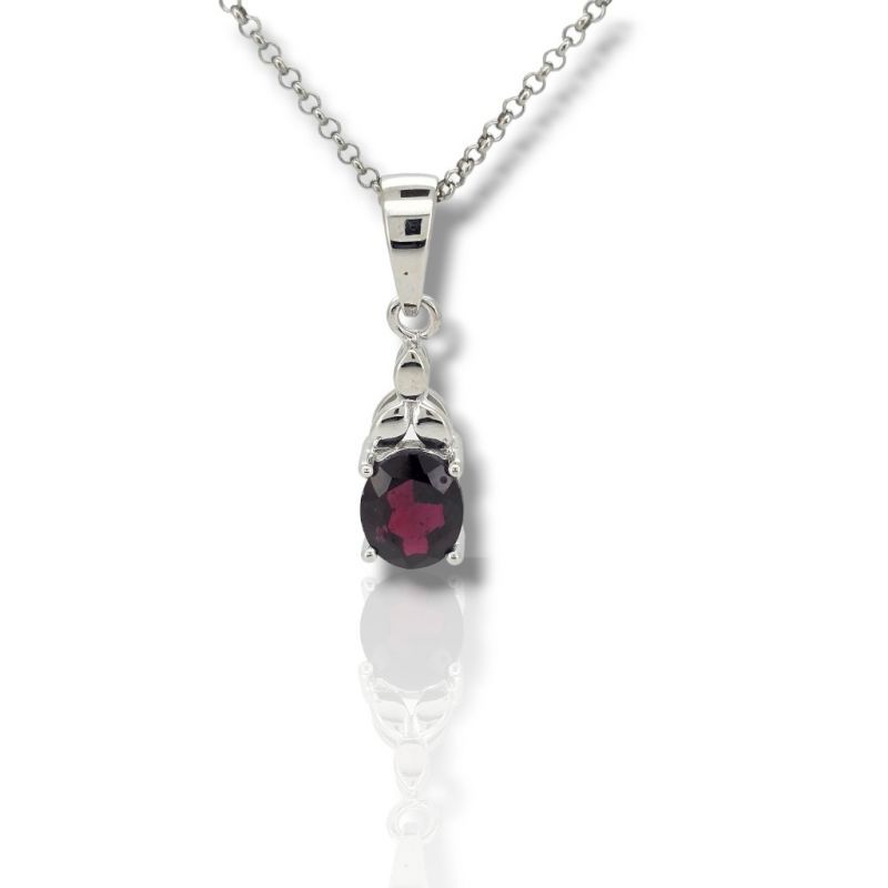 Φωτογραφία από Platinum plated silver 925° necklace (code M2874)