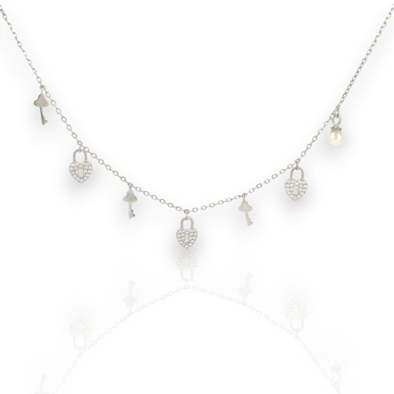 Φωτογραφία από Platinum plated silver 925° necklace   (code FC003961)