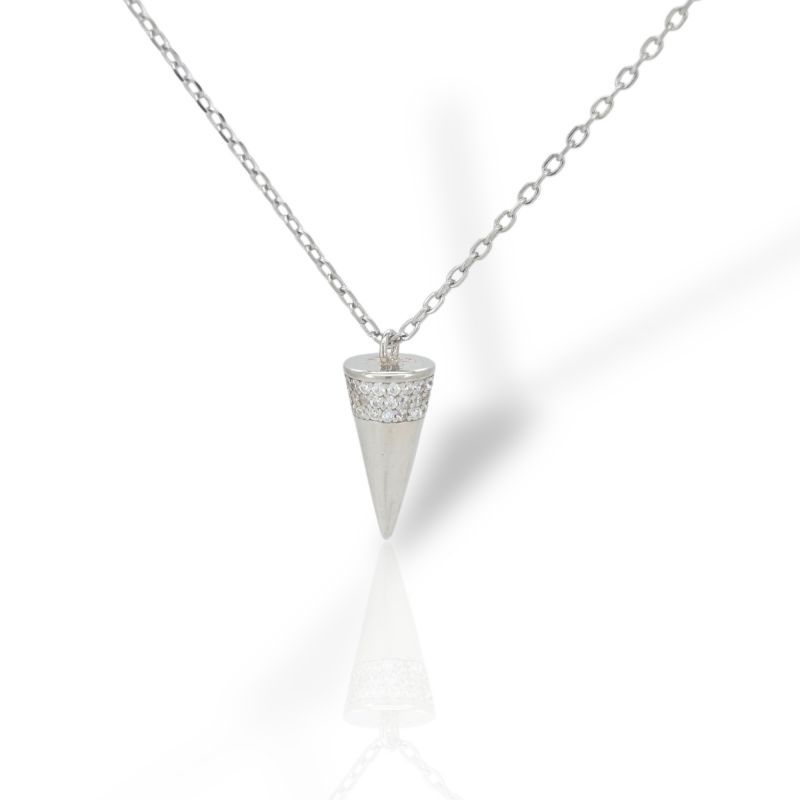 Φωτογραφία από Platinum plated silver 925° necklace  (code FC004214)