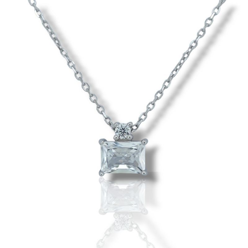 Φωτογραφία από Girocollo in argento 925° rodiato (code FC008955)