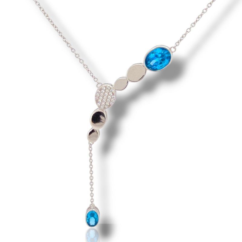 Φωτογραφία από Platinum plated silver 925° necklace (code FC010489)