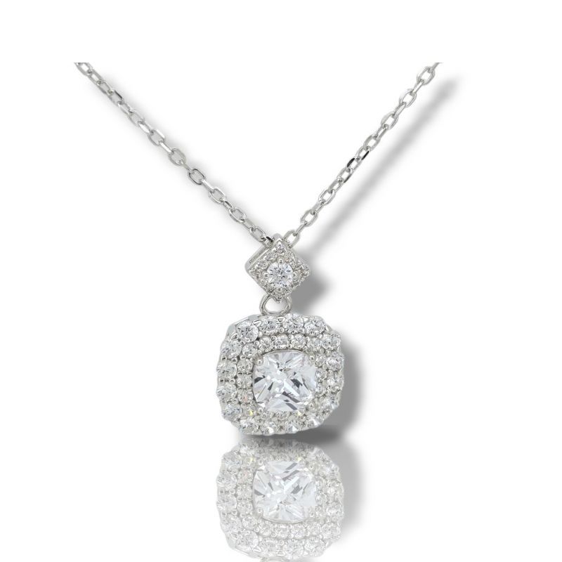 Φωτογραφία από Girocollo in argento 925° rodiato (code FC010864)