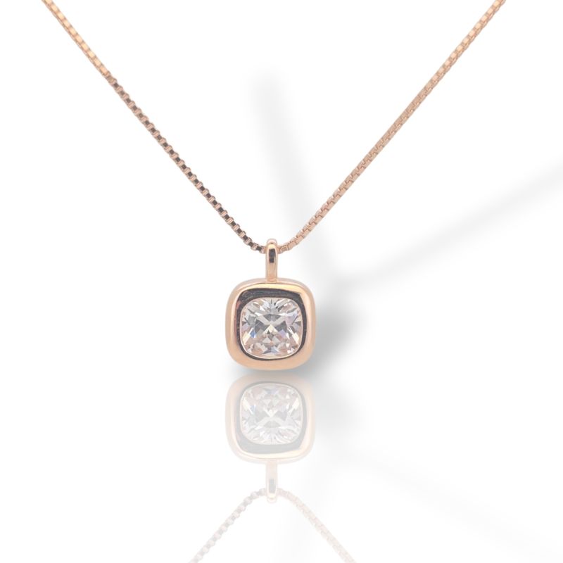 Φωτογραφία από Κολιέ απο επιχρυσωμένο ασήμι 925° (code GEM25137)