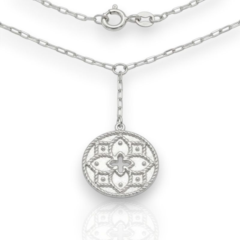 Φωτογραφία από Platinum plated silver 925° necklace (code NZB105773)