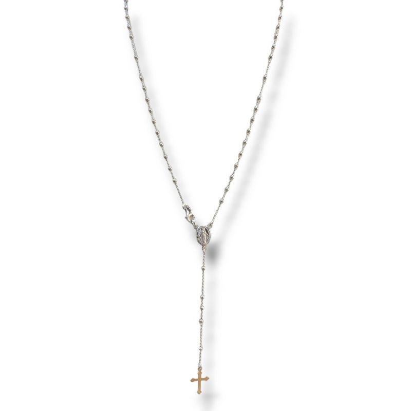 Φωτογραφία από Rosario in argento rodiato (code SHK905122B)