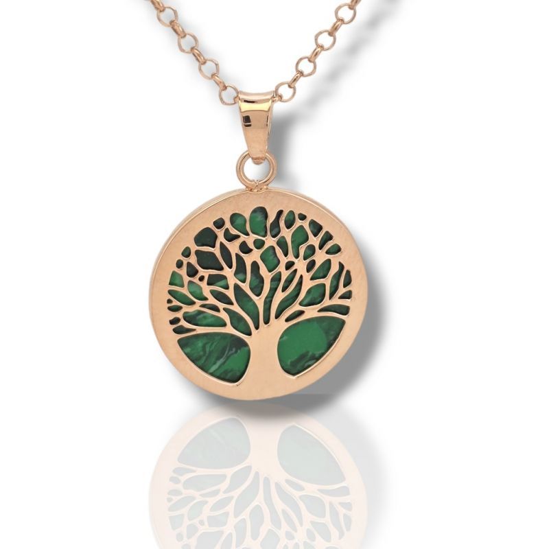 Φωτογραφία από Rose gold plated silver 925° necklace  (code SHK905133R)