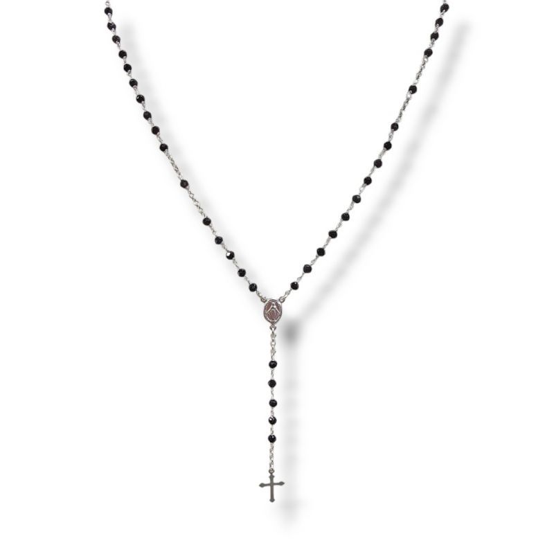 Φωτογραφία από Rosario in argento rodiato (code SHK 910122)