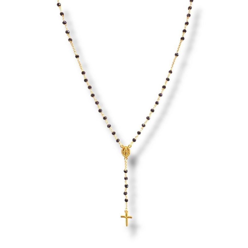 Φωτογραφία από Rosario in argento dorato oro Giallo (code SHK 910125)