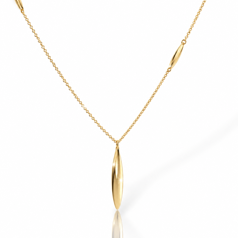 Φωτογραφία από Κολιέ απο ασήμι 925º  επιχρυσωμένο  (code SL000016)