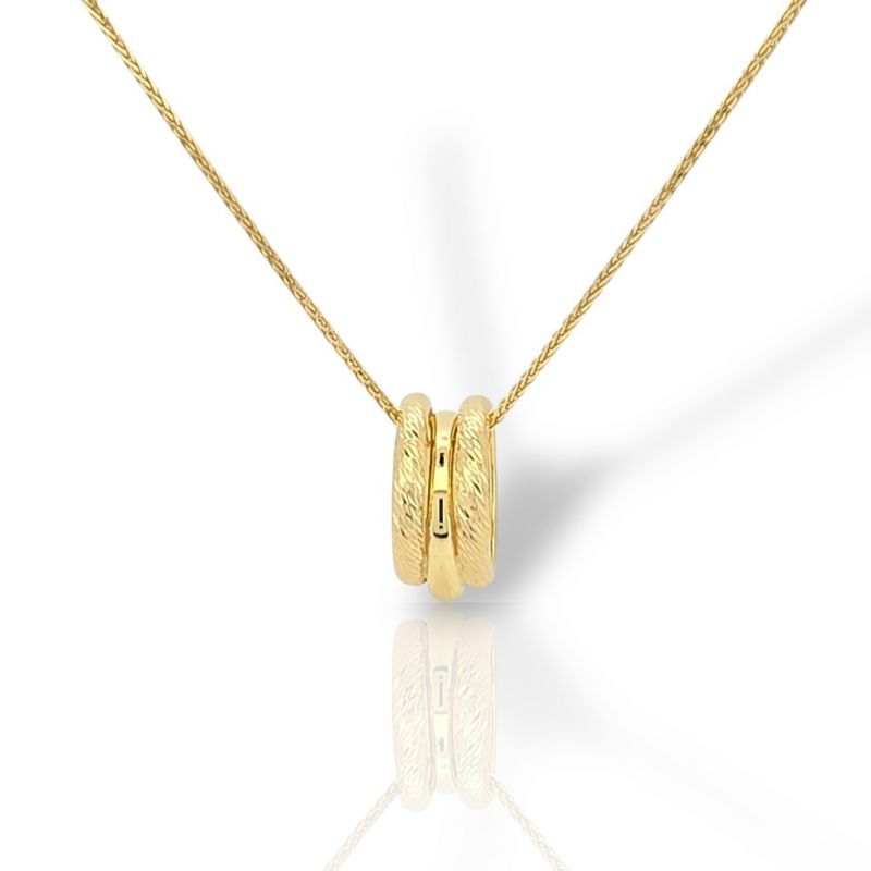 Φωτογραφία από Gold plated silver 925º necklace (code SVX2402531)