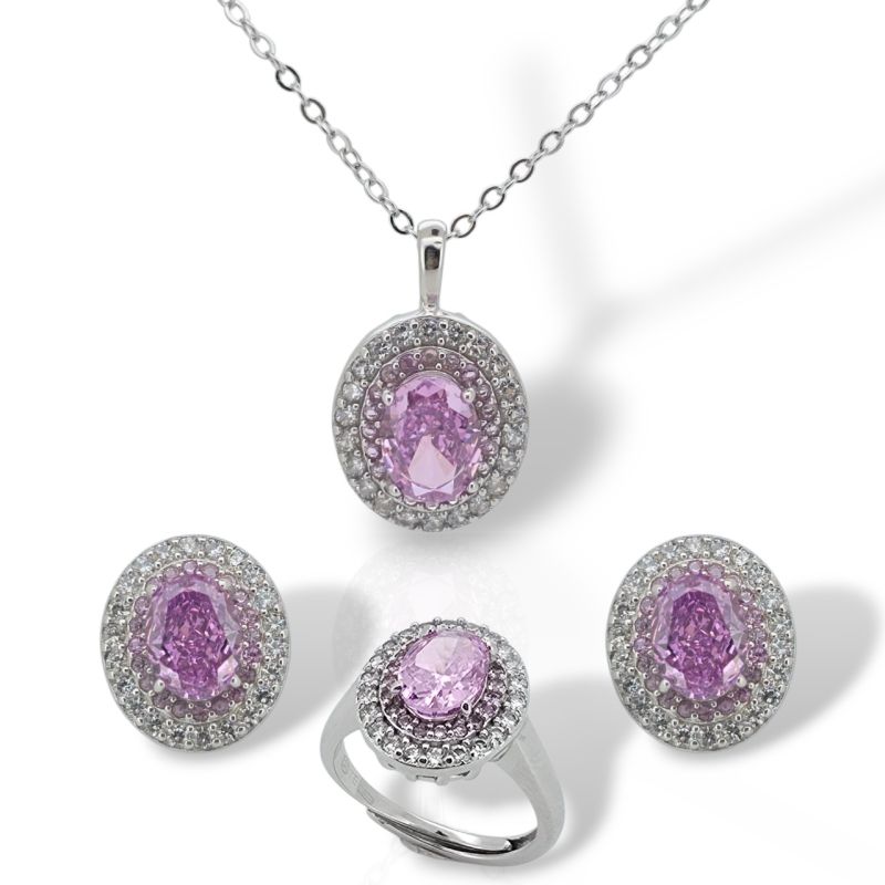 Φωτογραφία από Σετ ασημένιων κοσμημάτων M2826