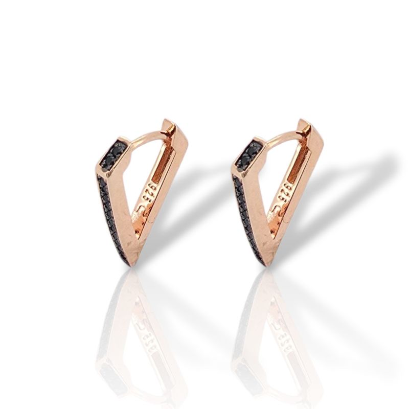 Φωτογραφία από Σκουλαρίκια κρικάκια απο επιχρυσωμένο ασήμι 925° (code FCM002831)