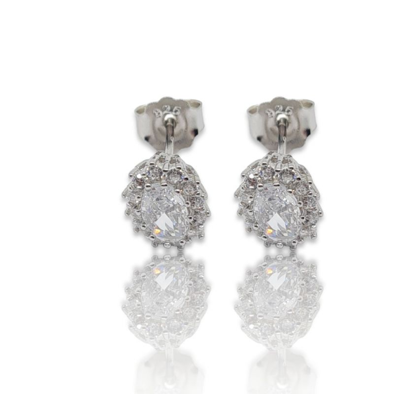 Φωτογραφία από Orecchini  in argento 925° rodiato  (code FC005491)