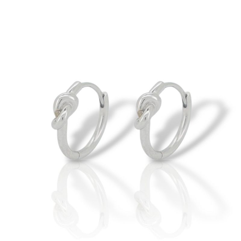 Φωτογραφία από Orecchini  Nodo  in argento 925° rodiato FCM2787
