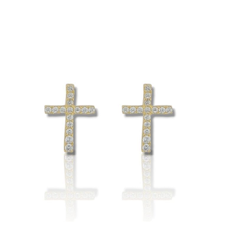 Φωτογραφία από Orecchini Luna crescente in argento 925° rodiato  (code FC000681)