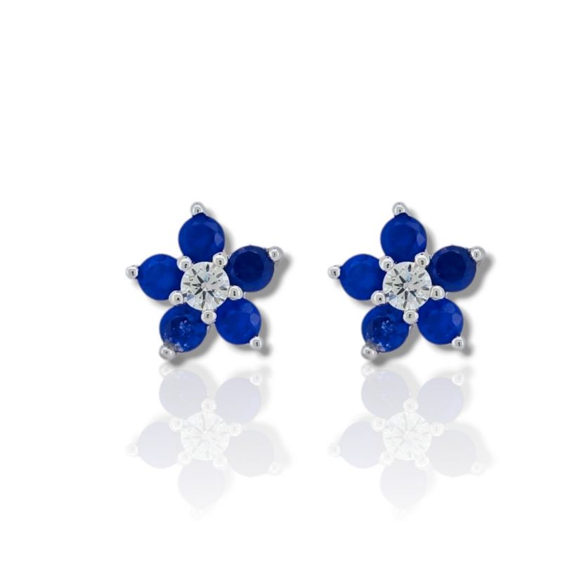 Φωτογραφία από Platinum plated silver 925º  earrings (code FC006835)