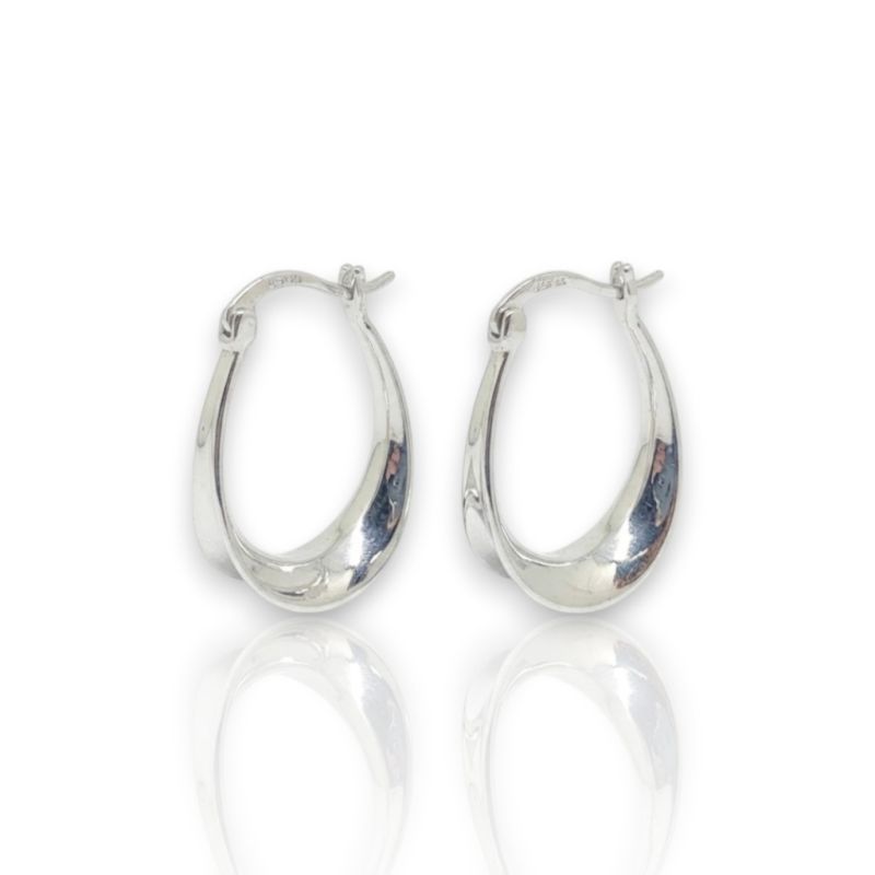 Φωτογραφία από Platinum plated silver 925º earrings (code FC007205)