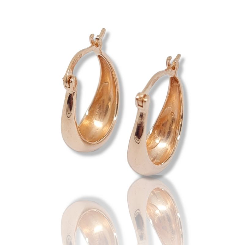 Φωτογραφία από Rose gold plated silver 925º drop earrings (code FC007207)