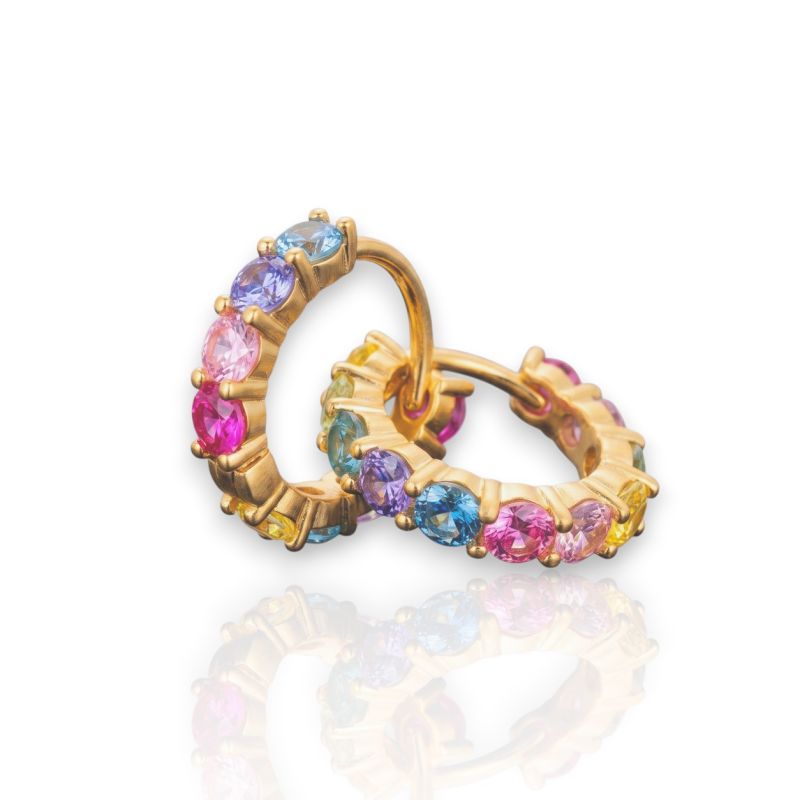 Orecchini in argento 925° dorato (code FC007276) Φωτογραφία από Orecchini in argento 925° dorato (code FC007276)