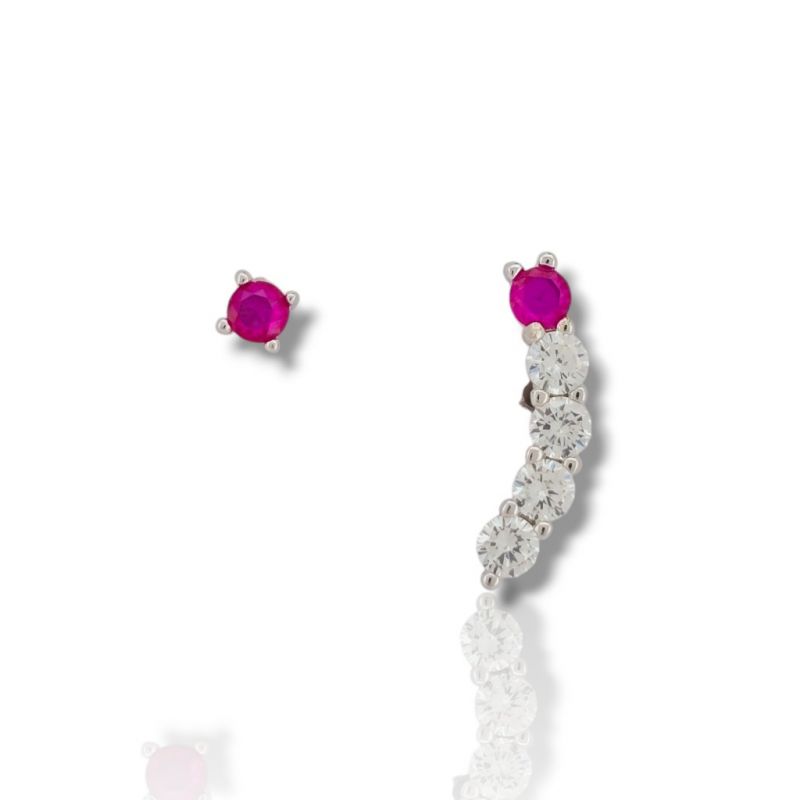 Φωτογραφία από Platinum plated silver 925º  earrings (code FC007769)