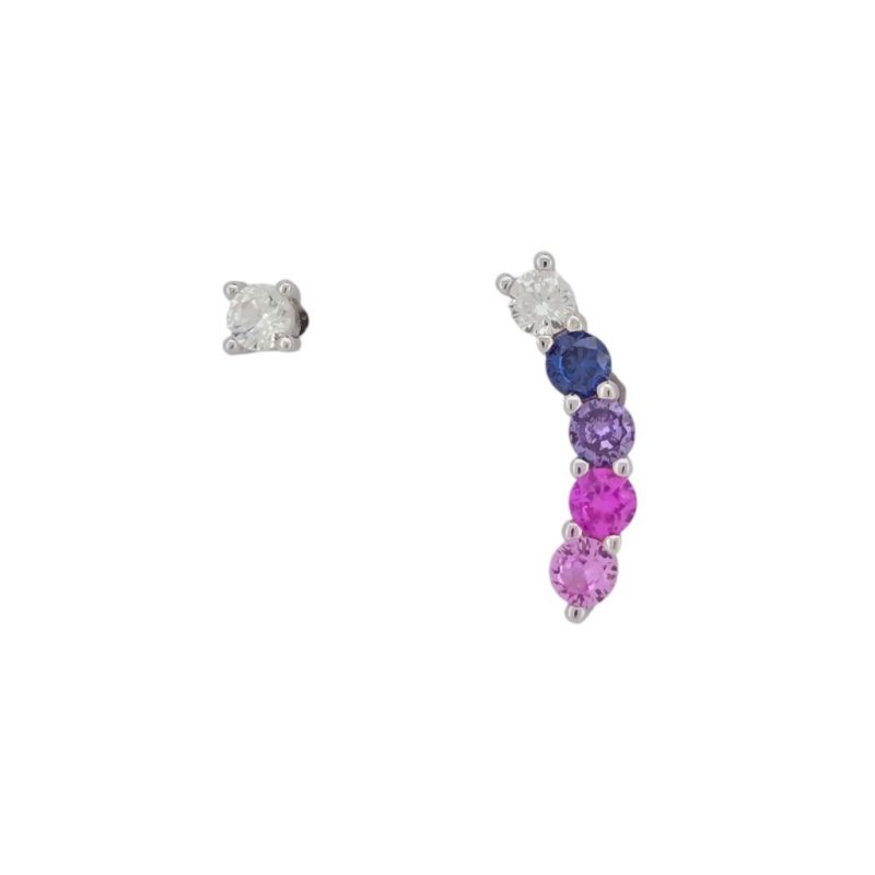 Φωτογραφία από Platinum plated silver 925º  earrings (code FC007772)