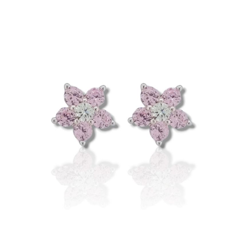 Φωτογραφία από Platinum plated silver 925º  earrings (code FC008058)